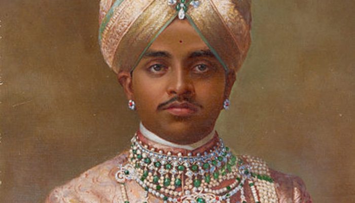 Nalvadi Krishnaraja Wodeyar-IV. Image courtesy V & A Collection